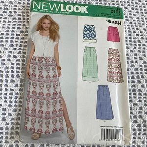 New Look Sewing Pattern 0161 Size 8-18 Misses Great Easy skirt pattern.